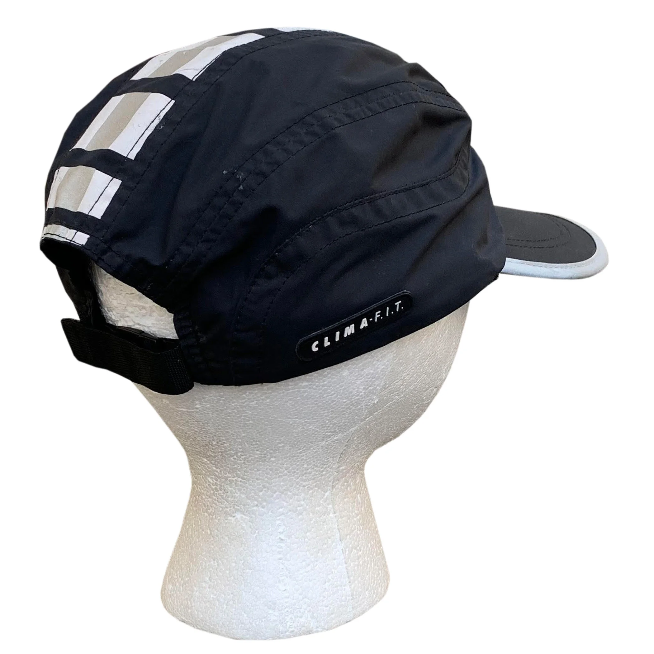 Vintage Nike Clima F.I.T. Black / Green / 3M Hat — RootsBK